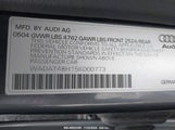 AUDI A4 3.0 WAUAT48H15K****** снимка