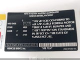 ASTON MARTIN DB11 SCFRMFAWXJG****** снимка