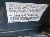 HONDA CIVIC DX 1HGEJ662XTL****** снимка