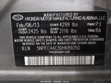 HYUNDAI SONATA SE 5NPEC4AC5DH689250 снимка