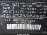 HYUNDAI AZERA KMHFG4JG8EA****** photo