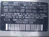 HYUNDAI SONATA BLUE KMHL24JJ2MA****** снимка