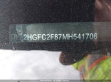 Honda Civic Sport 2HGFC2F87MH541706 снимка