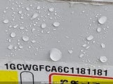 CHEVROLET EXPRESS 2500 WORK VAN 1GCWGFCA6C1181181 снимка