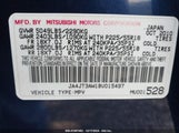 MITSUBISHI OUTLANDER SE JA4JT3AW1BU****** снимка