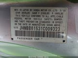 HONDA PRELUDE TYPE SH JHMBB61531C****** снимка