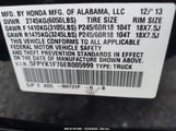 Honda Ridgeline Sport 5FPYK1F76EB005999 снимка