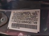 HONDA CIVIC LX 2HGES15594H****** снимка