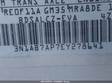 NISSAN SENTRA S 3N1AB7AP7EY278641 снимка