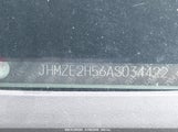 HONDA INSIGHT LX JHMZE2H56AS034422 снимка
