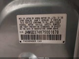 Honda Fit JHMGD37467S001678 снимка