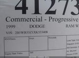 DODGE RAM WAGON 3500 2B5WB35Z1XK533408 снимка