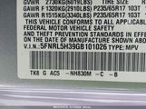HONDA ODYSSEY SE 5FNRL5H39GB101026 снимка