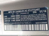 MERCEDES-BENZ E 450 WDD1J6HB9KF****** снимка