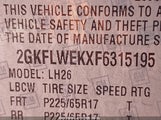 GMC TERRAIN SLE-2 2GKFLWEKXF6315195 снимка