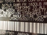 TOYOTA PRIUS C PERSONA SERIES JTDKDTB30G1119550 fotografie