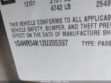BUICK LESABRE LIMITED 1G4HR54K12U205397 снимка
