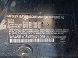 BMW 535I WBA5B1C5XED474998 снимка