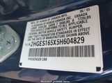 HONDA CIVIC LX 2HGES165X5H604829 снимка