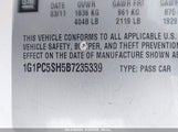 CHEVROLET CRUZE LS 1G1PC5SH5B7235339 снимка