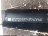TESLA MODEL Y LONG RANGE DUAL MOTOR ALL-WHEEL DRIVE 5YJYGDEE7MF240941 снимка