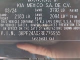 KIA FORTE LXS 3KPF24AD2RE776955 photo