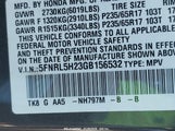 HONDA ODYSSEY LX 5FNRL5H23GB156532 снимка