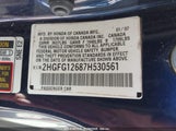 HONDA CIVIC LX 2HGFG12687H530561 снимка