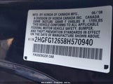 HONDA CIVIC LX 2HGFG12658H570940 снимка
