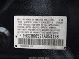 HONDA ACCORD 3.0 EX 1HGCM66524A054196 снимка