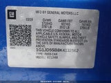 CHEVROLET SONIC LT AUTO 1G1JD5SB8K4132562 снимка