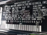 KIA SORENTO 2.4L LX 5XYPG4A34GG098917 снимка