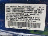 HONDA ODYSSEY EX 5FNRL5H41FB101738 снимка