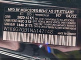 MERCEDES-BENZ S 580 4MATIC W1K6G7GB1NA147148 fotografie