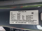 TESLA MODEL 3 REAR-WHEEL DRIVE 5YJ3E1EAXNF142967 снимка