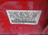 HONDA FIT SPORT JHMGD37658S007510 снимка