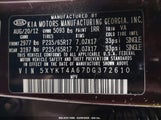 KIA SORENTO LX 5XYKT4A67DG372610 снимка