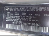 BMW X3 3.0SI WBXPC93488WJ03669 снимка