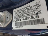 HONDA CIVIC LX 2HGES16545H546054 снимка