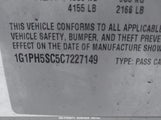 CHEVROLET CRUZE LTZ 1G1PH5SC5C7227149 снимка