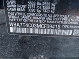 BMW 740I XDRIVE WBA7T4C03MC****** снимка