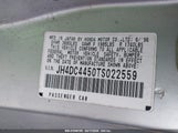 ACURA INTEGRA LS JH4DC4450TS****** снимка