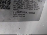 CHEVROLET MALIBU LT 1G1ZD5ST2KF186911 снимка
