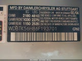 MERCEDES-BENZ CLK 350 WDBTK56H86F193701 снимка