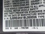 HONDA CR-V SE 5J6RE4H41BL069556 снимка