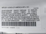 ACURA TLX STANDARD 19UUB6F35MA003347 снимка