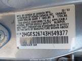 HONDA CIVIC EX 2HGES26743H549377 снимка