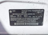 BMW 330I WBA8B9G37HNU56641 снимка