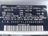 KIA OPTIMA LX 5XXGT4L32GG035831 снимка