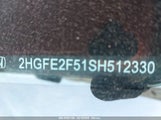 HONDA CIVIC SPORT 2HGFE2F51SH512330 fotografie
